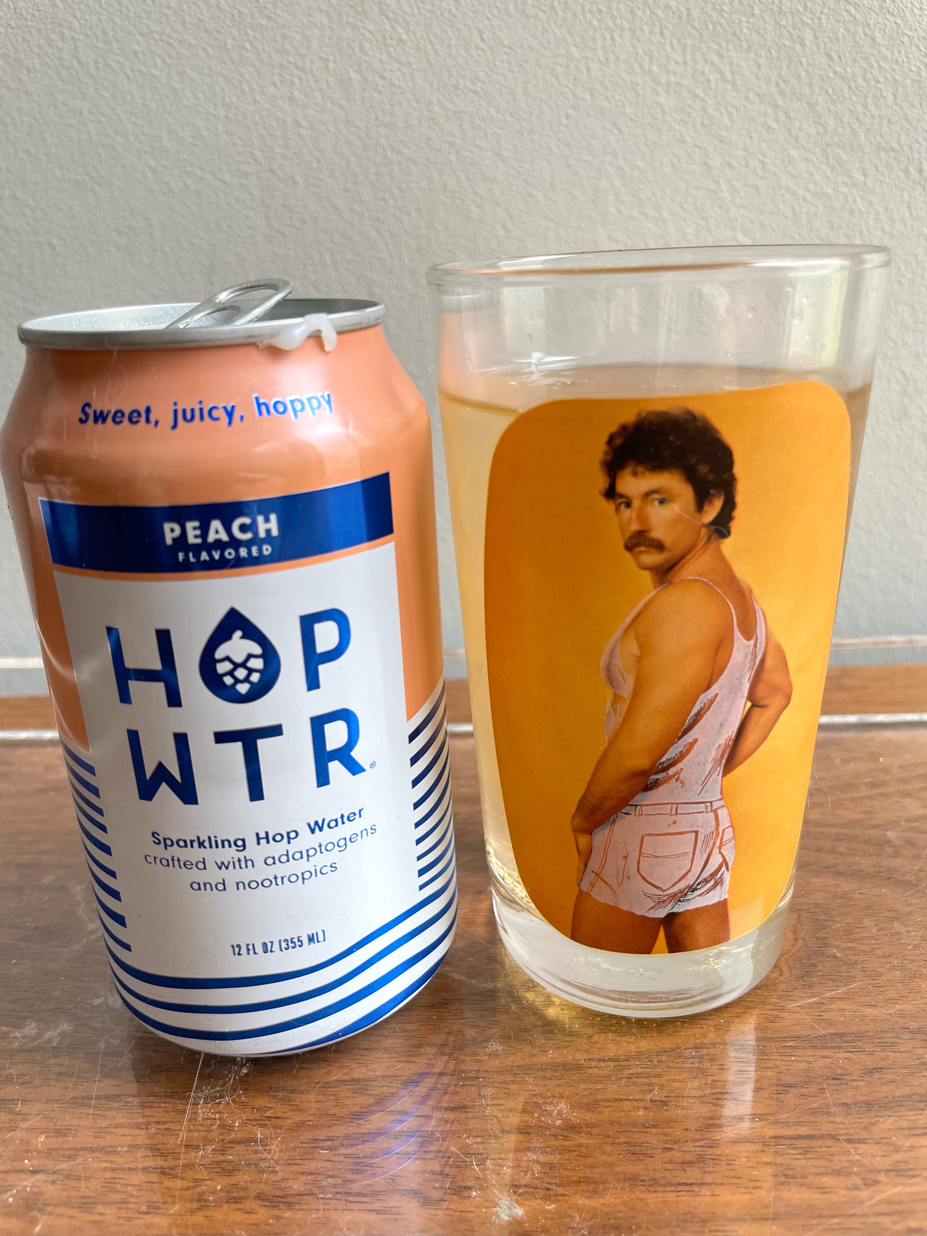 Raise a Glass: HOP WTR in 1970s Sip’n’ Strip